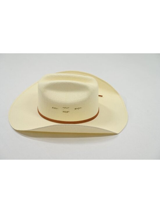Brixton Laredo Straw Cowboy Hat in Bone main image 7